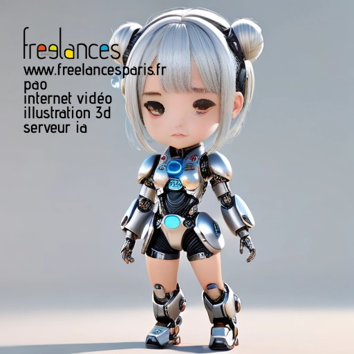 Pao mise en page internet vidéo illustration 3d serveur IA générative AI freelance paris studio de création magazines QUHNSMQ0